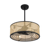 Savoy House - 25-FD-1650-89 - Four Light Fan D'lier - Astoria - Matte Black