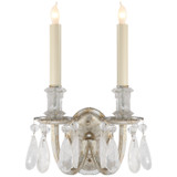 Visual Comfort Signature - TOB 2236BSL - Two Light Wall Sconce - Elizabeth - Burnished Silver Leaf