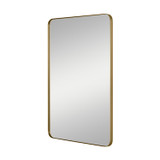 Generation Lighting. - MR1304BBS - Mirror - Planer - Burnished Brass