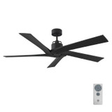 Visual Comfort Fan - 5ASPR56MBK - 56Ceiling Fan - Aspen - Midnight Black