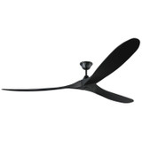 Visual Comfort Fan - 3MAVR88BKBK - 88Ceiling Fan - Maverick - Matte Black