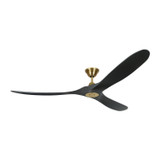 Visual Comfort Fan - 3MAVR70BKBK - 70Ceiling Fan - Maverick - Matte Black