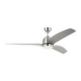 Visual Comfort Fan - 3AVLR60BSD - 60Ceiling Fan - Avila - Brushed Steel