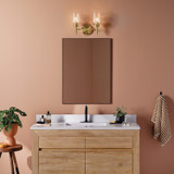 Kichler - 55184CPZ - Two Light Vanity - Madden - Champagne Bronze