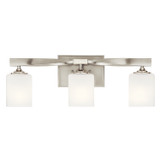 Kichler - 55002NI - Three Light Bath - Marette - Brushed Nickel