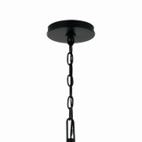 Kichler - 52696BK - Six Light Chandelier - Malene - Black