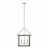 Kichler - 52626PN - Four Light Foyer Pendant - Eisley - Polished Nickel