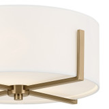 Kichler - 52593CPZ - Two Light Flush Mount - Malen - Champagne Bronze