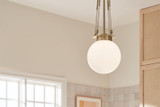 Kichler - 52582CPZ - One Light Pendant - Albers - Champagne Bronze
