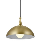 Kichler - 52477NBR - One Light Pendant - Fira - Natural Brass