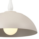Kichler - 52477GRG - One Light Pendant - Fira - Greige