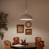 Kichler - 52477GRG - One Light Pendant - Fira - Greige