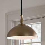 Kichler - 52476NBR - One Light Pendant - Fira - Natural Brass
