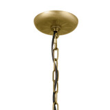 Kichler - 52465NBR - Three Light Chandelier/Semi Flush - Heddle - Natural Brass