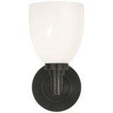 Visual Comfort Signature - SL 2841BZ-WG - One Light Bath Sconce - Wilton - Bronze