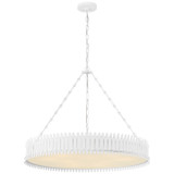 Visual Comfort Signature - SK 5207PW-FA - LED Chandelier - Leslie - Plaster White