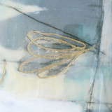 Uttermost - 41613 - Abstract Prints, S/2 - Gilded Whimsy - Silver Leaf