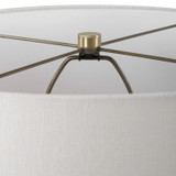Uttermost - 30419 - One Light Table Lamp - Crimp - Brass