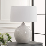 Uttermost - 30411 - One Light Table Lamp - Dribble - Brushed Nickel