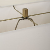 Uttermost - 30402 - One Light Table Lamp - Turning Point - Brushed Antique Brass