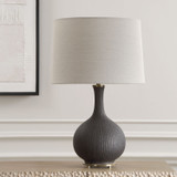 Uttermost - 30373 - One Light Table Lamp - Rimini - Brushed Antique Brass