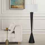 Uttermost - 30351 - One Light Floor Lamp - Layla - Antique Brass