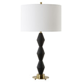 Uttermost - 30348-1 - One Light Table Lamp - Threefold - Antique Brass