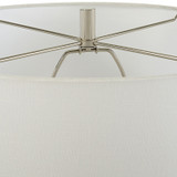 Uttermost - 30240 - One Light Table Lamp - Twisted Swirl - Polished Nickel