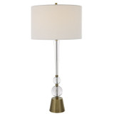 Uttermost - 30233 - One Light Table Lamp - Annily - Antiqued Brass