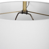 Uttermost - 30196 - One Light Table Lamp - Coil - Antique Brass