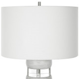 Uttermost - 30192 - One Light Table Lamp - Band Together - Brushed Nickel