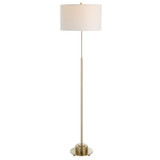Uttermost - 30152-1 - One Light Floor Lamp - Prominence - Brushed Antique Brass