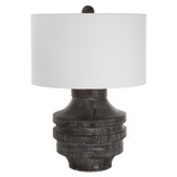 Uttermost - 30147-1 - One Light Table Lamp - Timber - Black