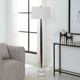 Uttermost - 30123 - One Light Floor Lamp - Miraz - Brushed Brass