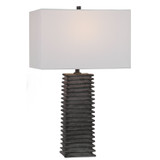 Uttermost - 29737 - One Light Table Lamp - Sanderson - Charcoal Glaze