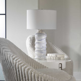 Uttermost - 28467 - One Light Table Lamp - Waves - Cobalt Blue