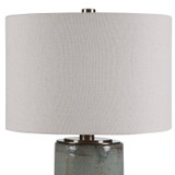 Uttermost - 28333 - One Light Table Lamp - Callais - Brushed Nickel