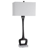 Uttermost - 28297 - One Light Table Lamp - Darbie - Aged Black