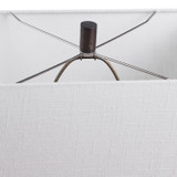 Uttermost - 28297 - One Light Table Lamp - Darbie - Aged Black