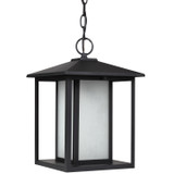 Generation Lighting. - 69029-12 - One Light Outdoor Pendant - Hunnington - Black