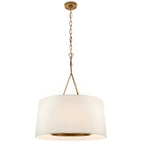 Visual Comfort Signature - S 5401GI-L - Six Light Pendant - Dauphine - Gilded Iron