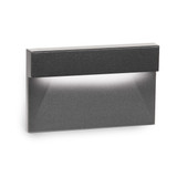 W.A.C. Lighting - WL-LED140-AM-BK - LED Step and Wall Light - Ledme Step And Wall Lights - Black on Aluminum