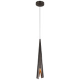 Visual Comfort Signature - KW 5630BZ - LED Pendant - Piel - Bronze