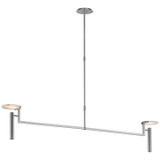 Visual Comfort Signature - KW 5605PN-ALB - LED Chandelier - Melange - Polished Nickel