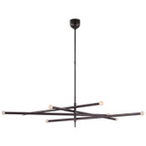 Visual Comfort Signature - KW 5595BZ-ECG - LED Chandelier - Rousseau - Bronze