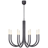 Visual Comfort Signature - KW 5581BZ-EC - LED Chandelier - Rousseau - Bronze