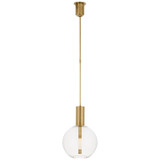 Visual Comfort Signature - KW 5131AB - LED Pendant - Nye - Antique-Burnished Brass