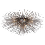 Visual Comfort Signature - KW 4071PN - Ten Light Flush Mount - Strada - Polished Nickel