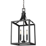 Generation Lighting. - 5240603EN-12 - Three Light Hall / Foyer - Labette - Black