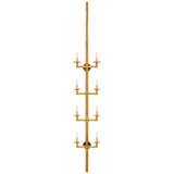Visual Comfort Signature - KW 2204AB - Eight Light Wall Sconce - Liaison - Antique-Burnished Brass